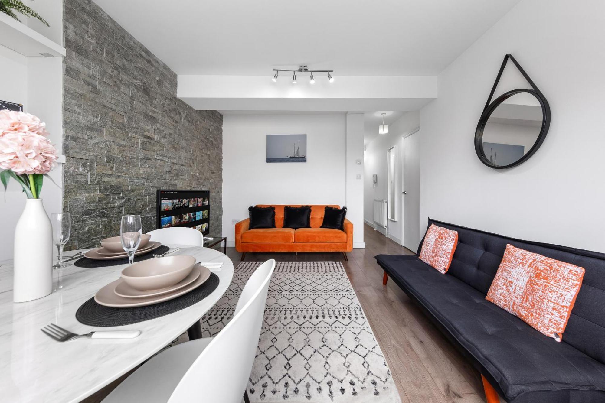 Central London Two Bedroom Serviced Apartment - Nine Elms Luxury Stay - Vauxhall & Westminster Esterno foto