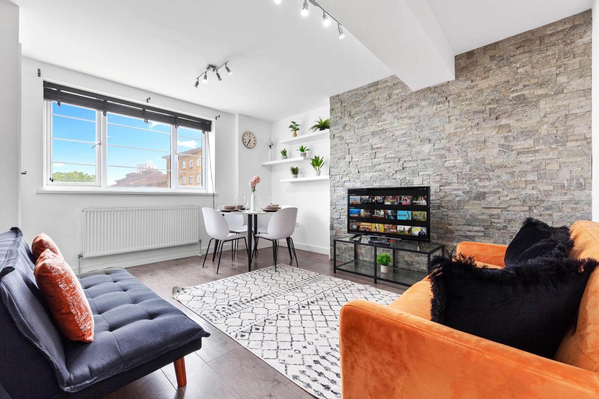 Central London Two Bedroom Serviced Apartment - Nine Elms Luxury Stay - Vauxhall & Westminster Esterno foto